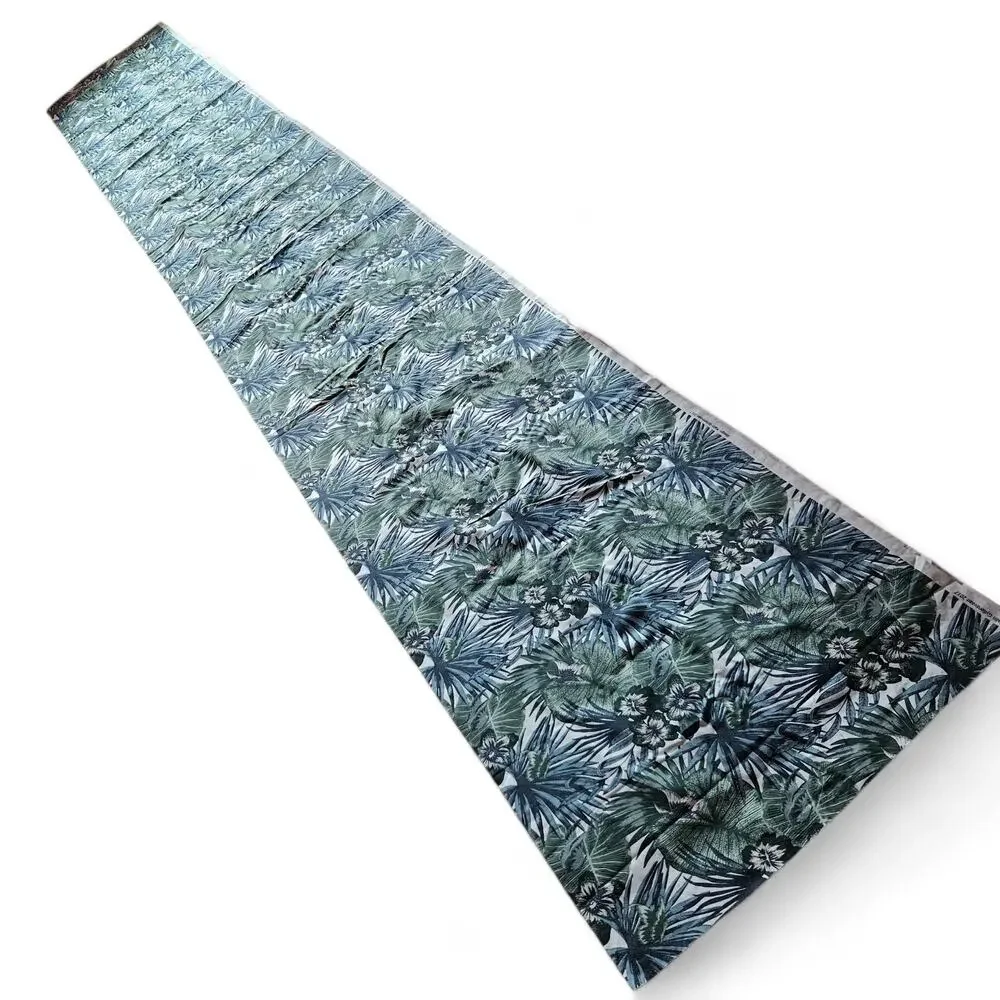 IKEA TORGERD Fabric Malin Gyllensvaan Drapery Upholstery Botanical Green 59x202